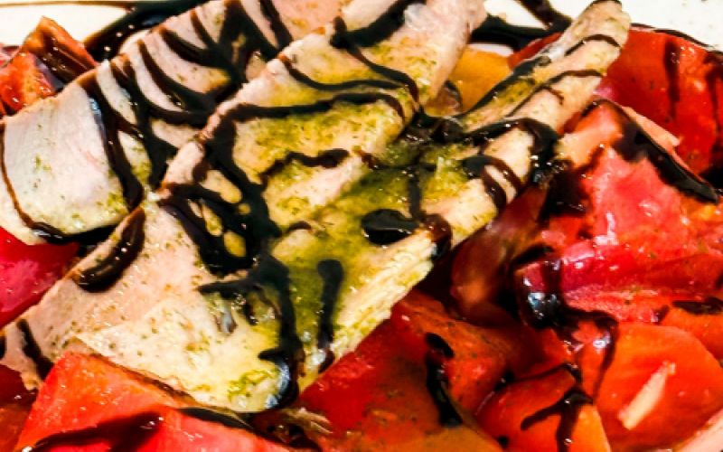 Tomate con ventresca