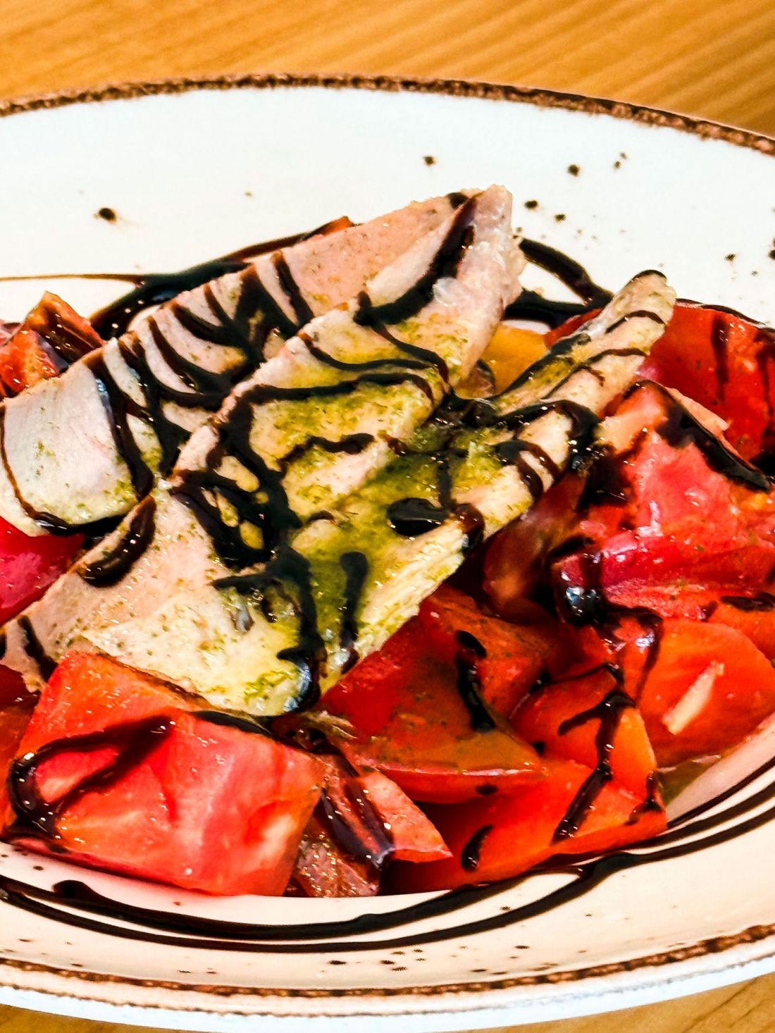 Tomate con ventresca